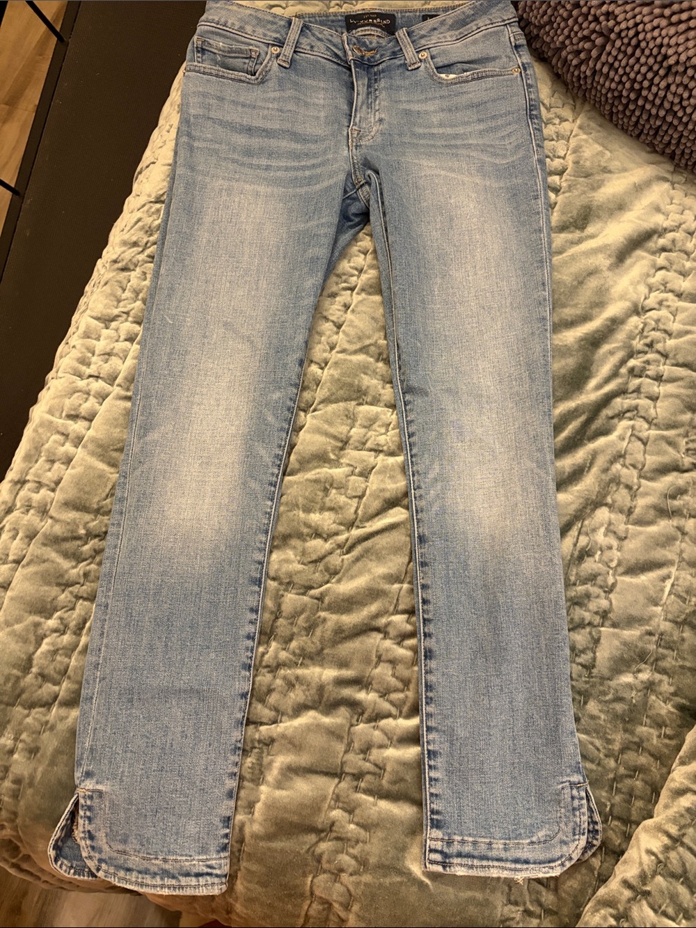 Lucky Brand Lolita Skinny, ankle detail, sz 26 (2), could fit a sz 4 (stretchy)